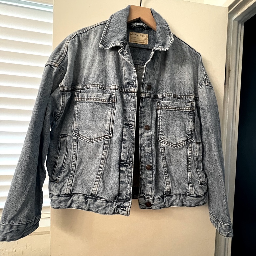 We the Free Free People Opal Swing Denim Jacket